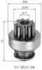 MAGNETI MARELLI 940113020117 Pinion, starter